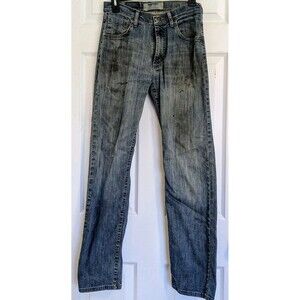 Wrangler Authentic Thrashed Distressed Workwear Jeans 29x32